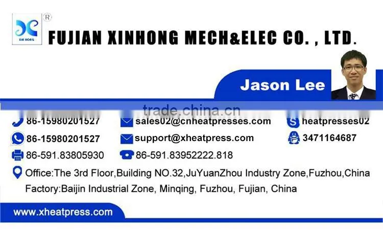 New Design Best Price Wholesale Clamshell Small Size Custom T Shirt Heat Press Machine