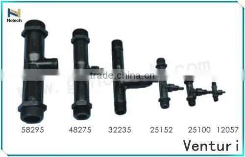 Venturi injector PVDF 1/5" for water treatment