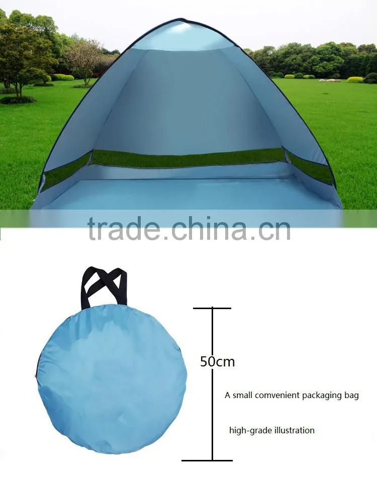Fast Open Sun Shade Shelter Outdoor Camping Beach Pop-Up Tent