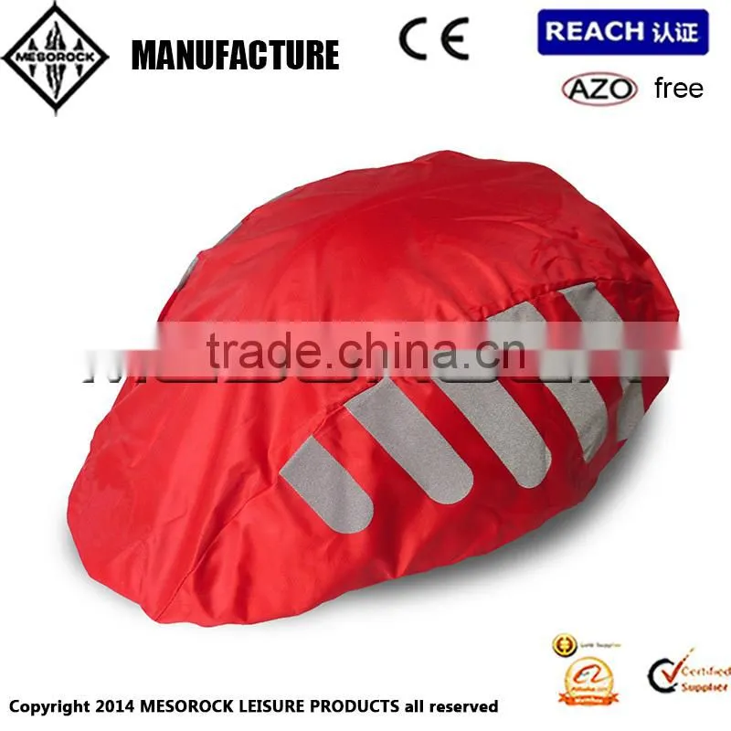 High Visibility Reflective Waterproof Bicycle / Bike Helmet Covers - One Size Fits All