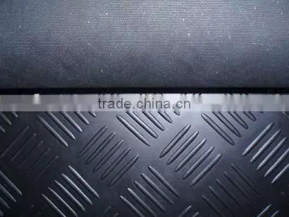 checker runner rubber flooring 3mm thickness anti slip five checker rubber mats