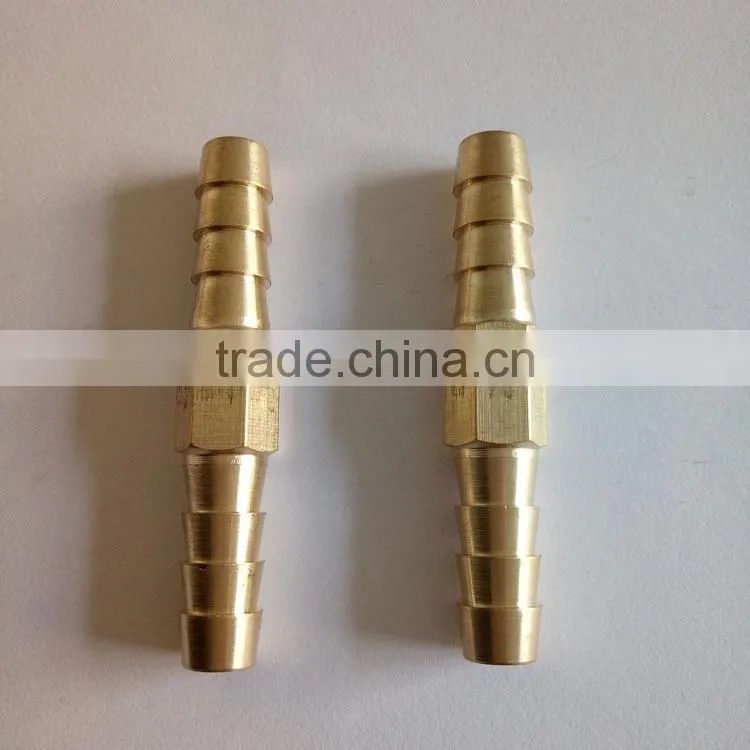 brass reducing straight hose barb fitting