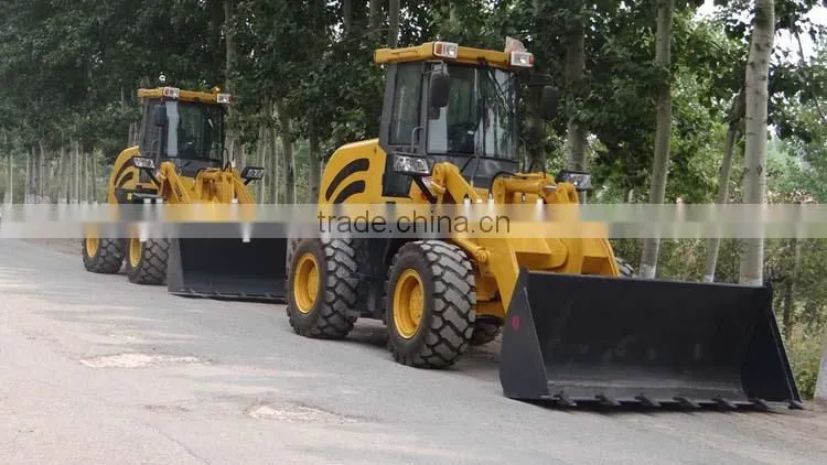 1.6T ZL16F CE Certified Europe Market wheel loader with forks