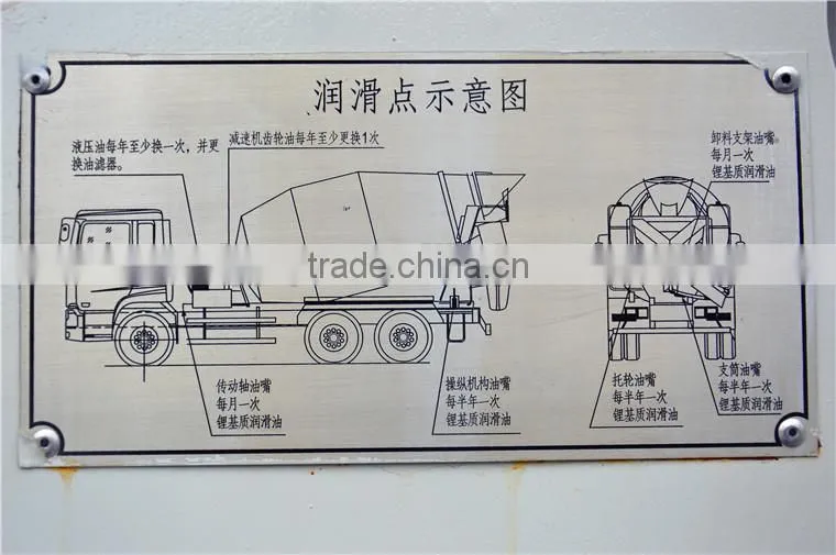 Dongfeng DLS 6X4 cement mixer from original factory for sale