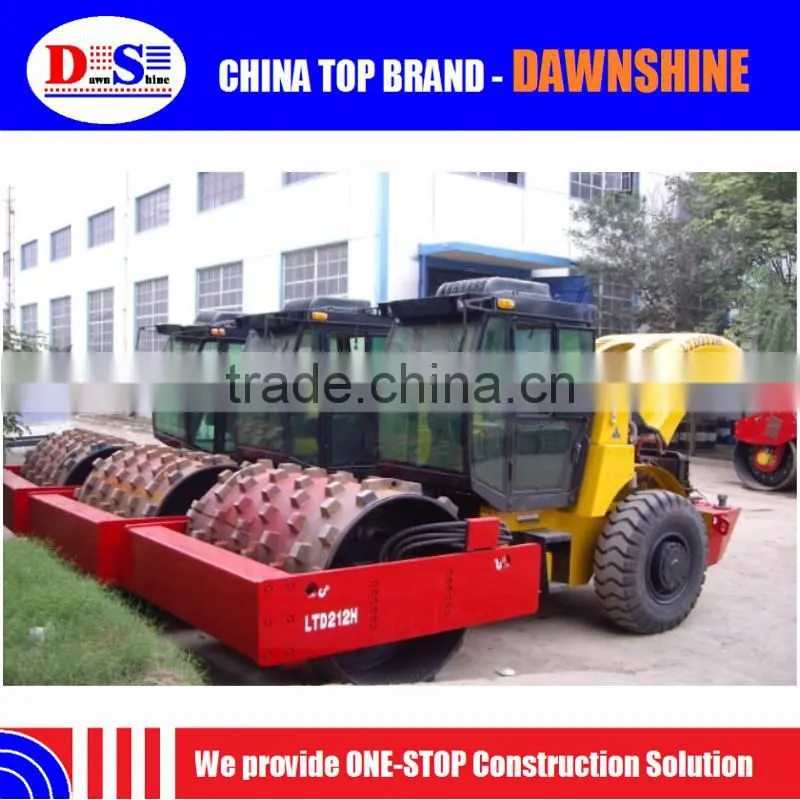 China LUTONG Single Drum Vibratory Road Roller 12tons - Hydraulic Drive New Price LTD212H