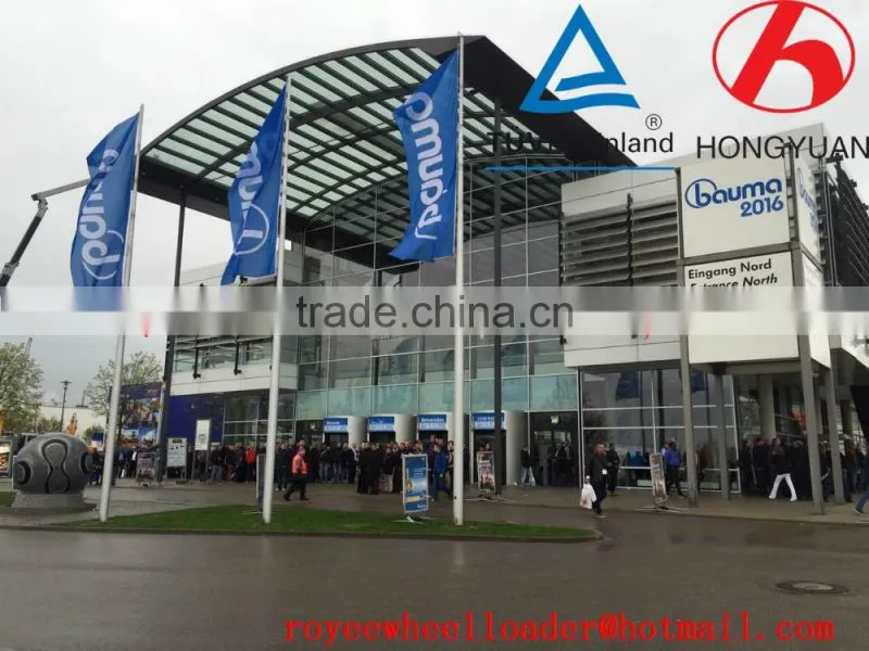 Telescopic Wheel Loader HY2500 Construction Machine with CE for Germany
