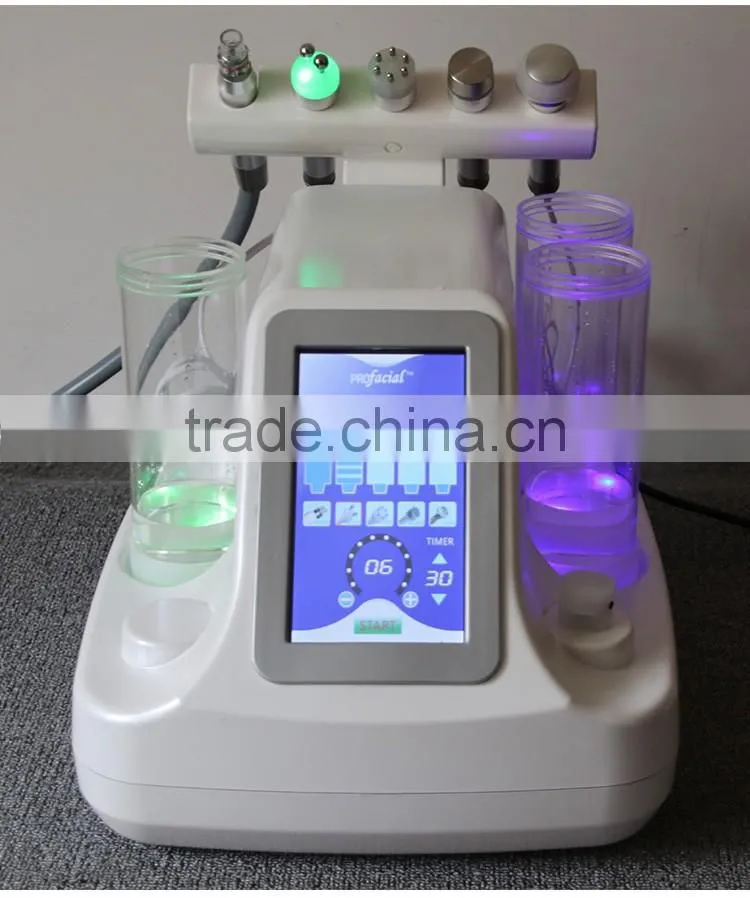 2017 Hot sale mini water peeling dermabrasion/ portable water oxygen jet peel machine