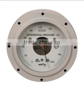 High Precision Differential Pressure Gauge Series 300 - 6" Dial