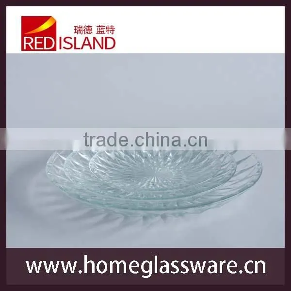 6 inch Fresh Fruit Salad glass plate