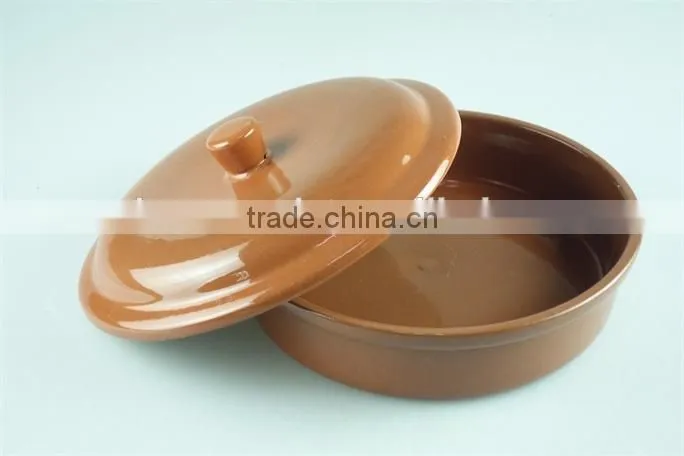 terracotta pot,stocklot cheap stoneware pot, terracotta colour soup& stock pots,