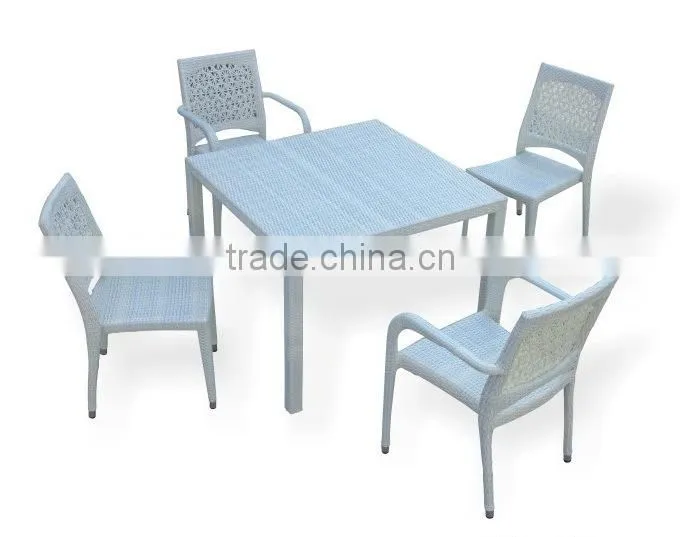 Leisure Outdoor Patio Rattan Modern Garden Furniture Chair Table