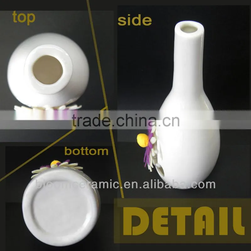 Ceramic decoration christmas vases