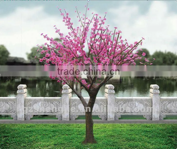 beautiful branches outdoor decorative peach flower led tree light,led cherry flower tree,decorative tree