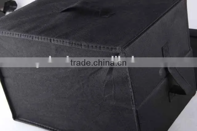 square non-woven box with cover and handle/storage box