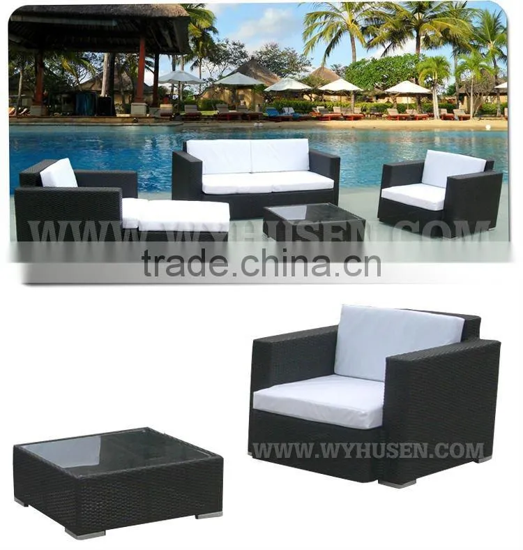 outdoor rattan wicker garden sofa set