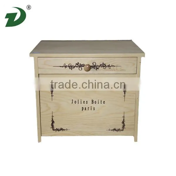 2016 China manufacture wood furniture storage box