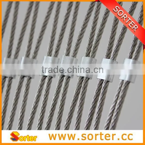 100% stainless steel anti bird protection netting