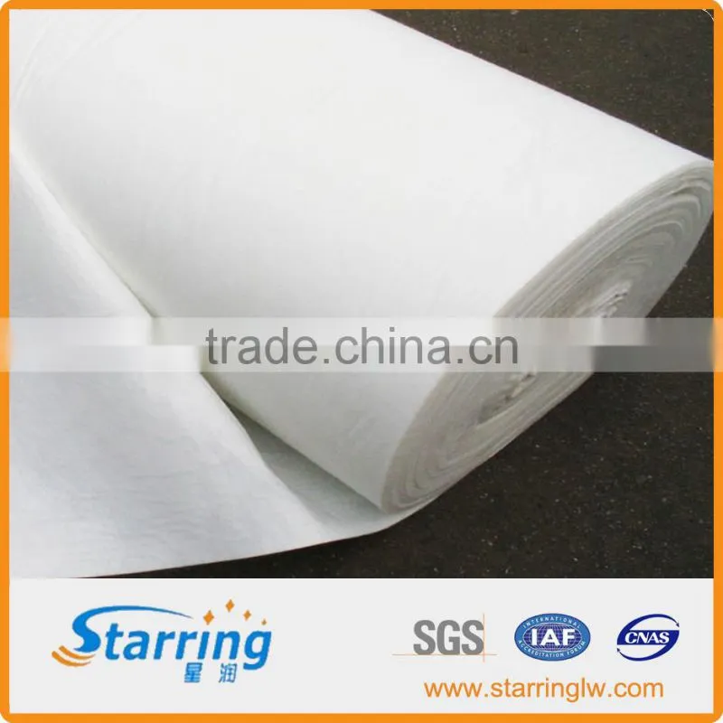Black short fiber Nonwoven geotextile 200g