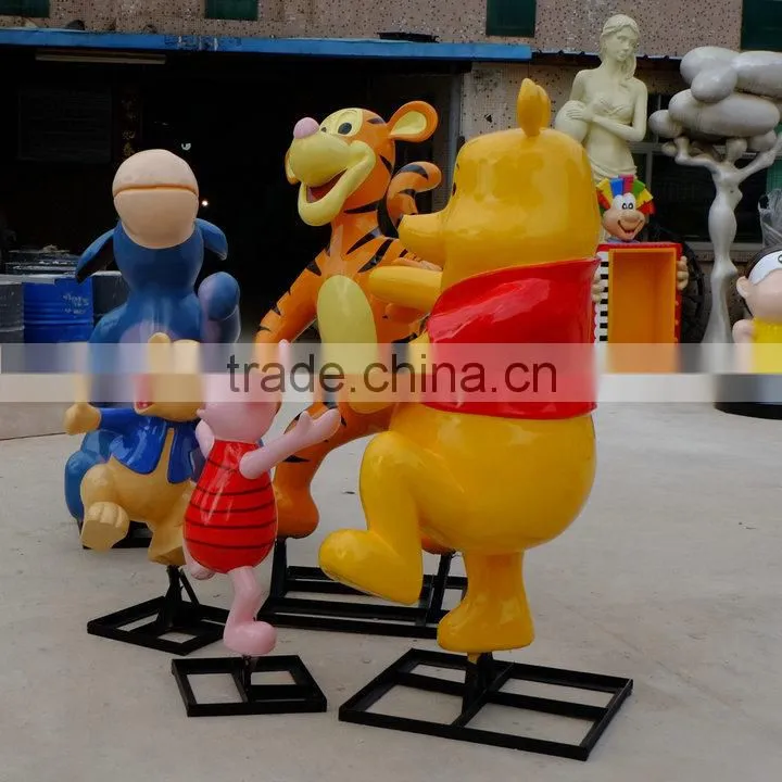 Fiberglass tight cartoon figurine