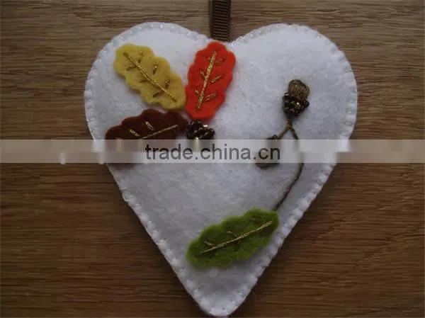 2017 Christmas Angel Felt Coaster RED & GREEN table decoration made in China