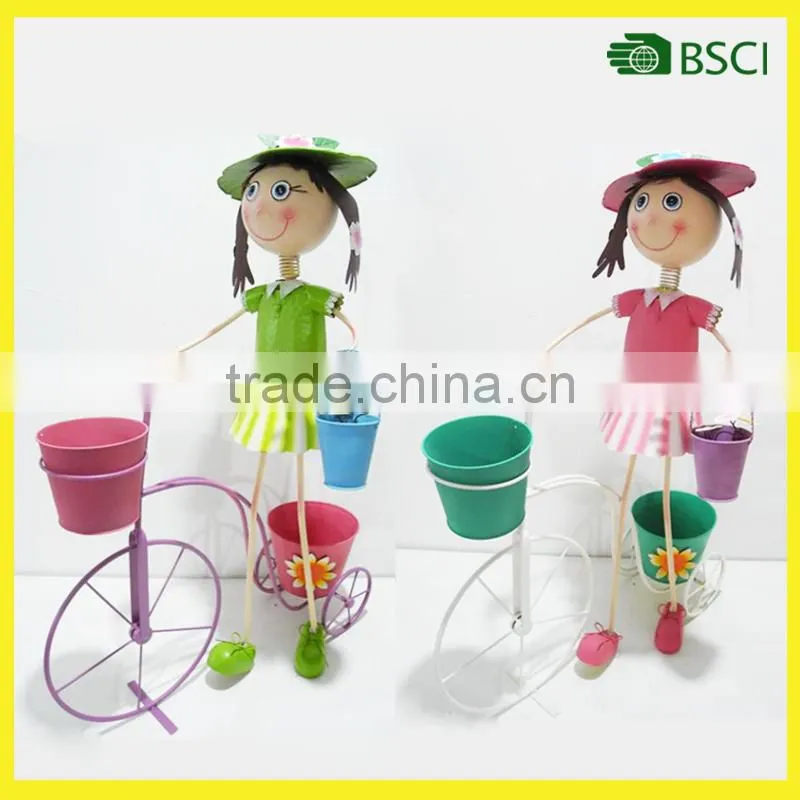 Special iron metal decorative garden cock for home