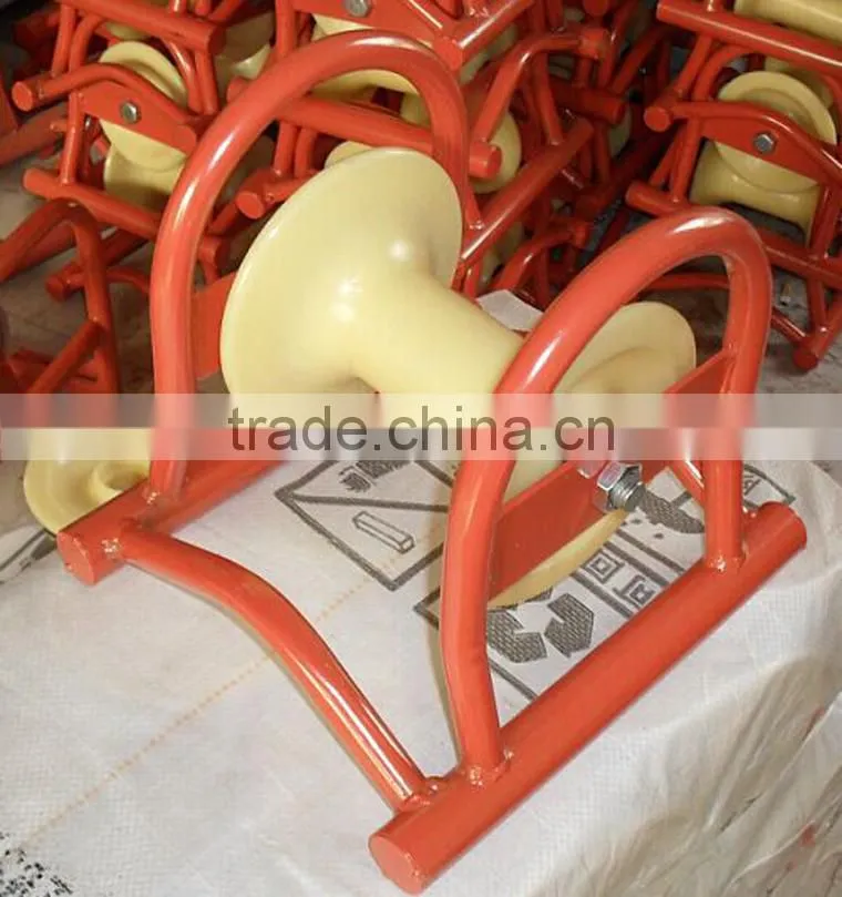 10KN Nylon Wheel Bridge-type Cable Pulley Rollers