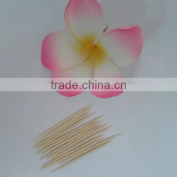 High quality plastic tube packing bamboo toothpick