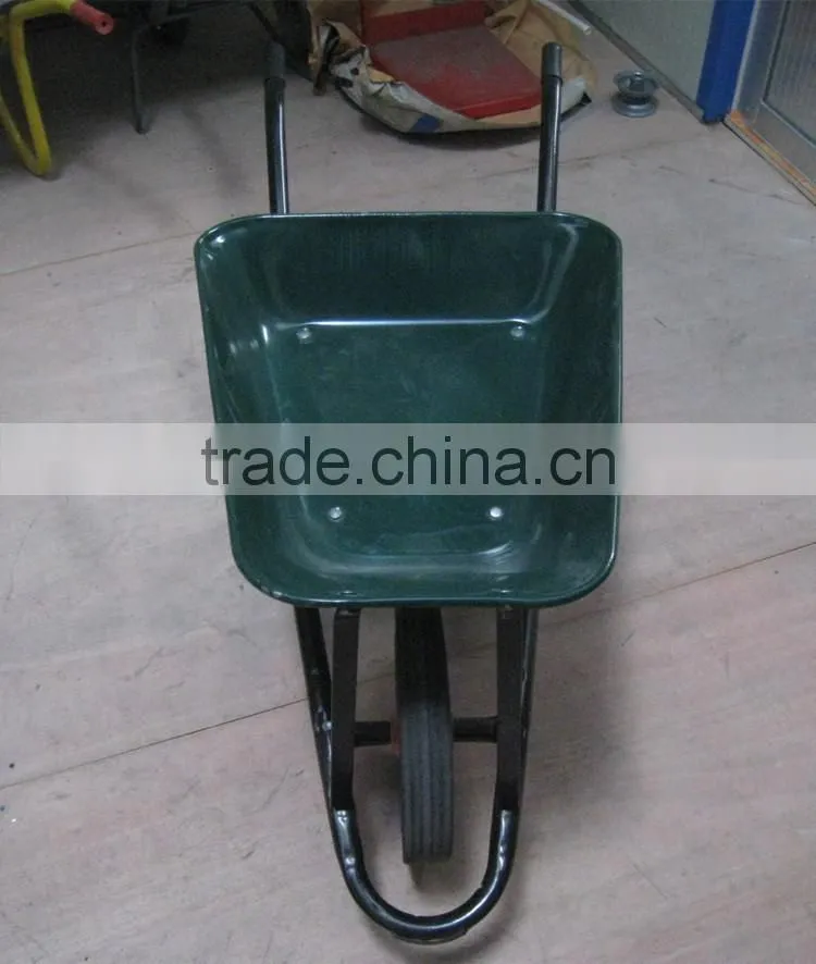 one rubber wheel industrial wheelbarrow