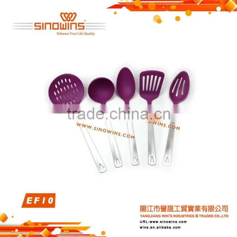 China Best Selling Kitchen Ware Nylon Cooking Tool Set