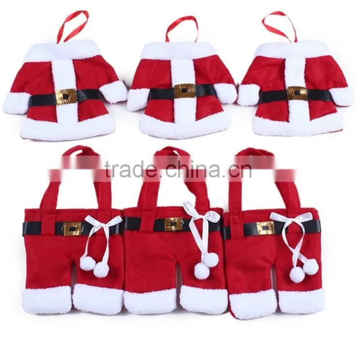 2016 HOT selling Christmas Decoration Bag christmas Tableware decoration bag