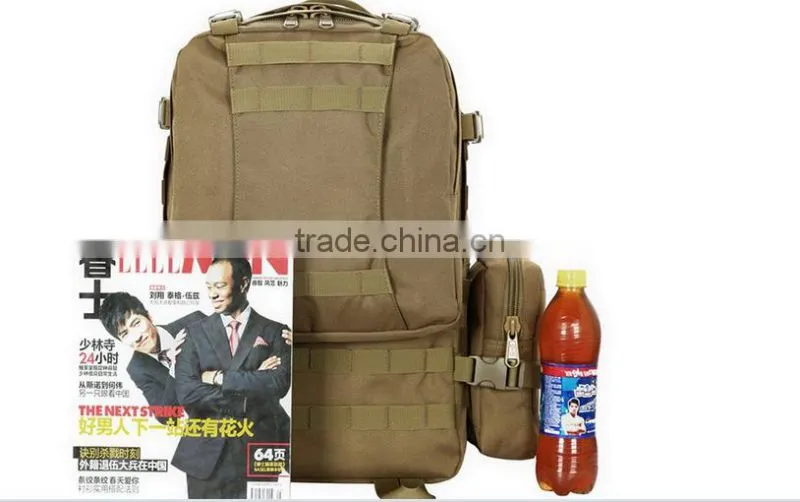 Waterproof military backpack army climbing tactical combination bag