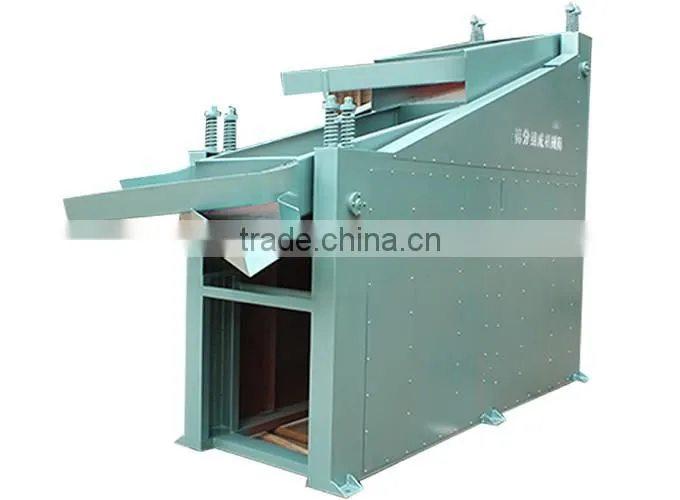 Screen separator two stages, for alloy ore machine separator