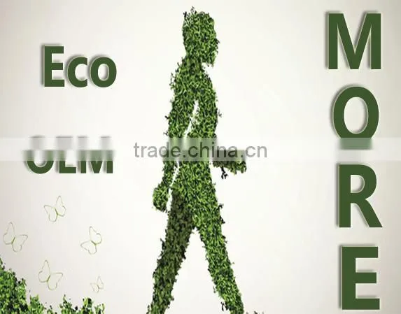 High quality outdoor plastic artificial plam tree leaves
