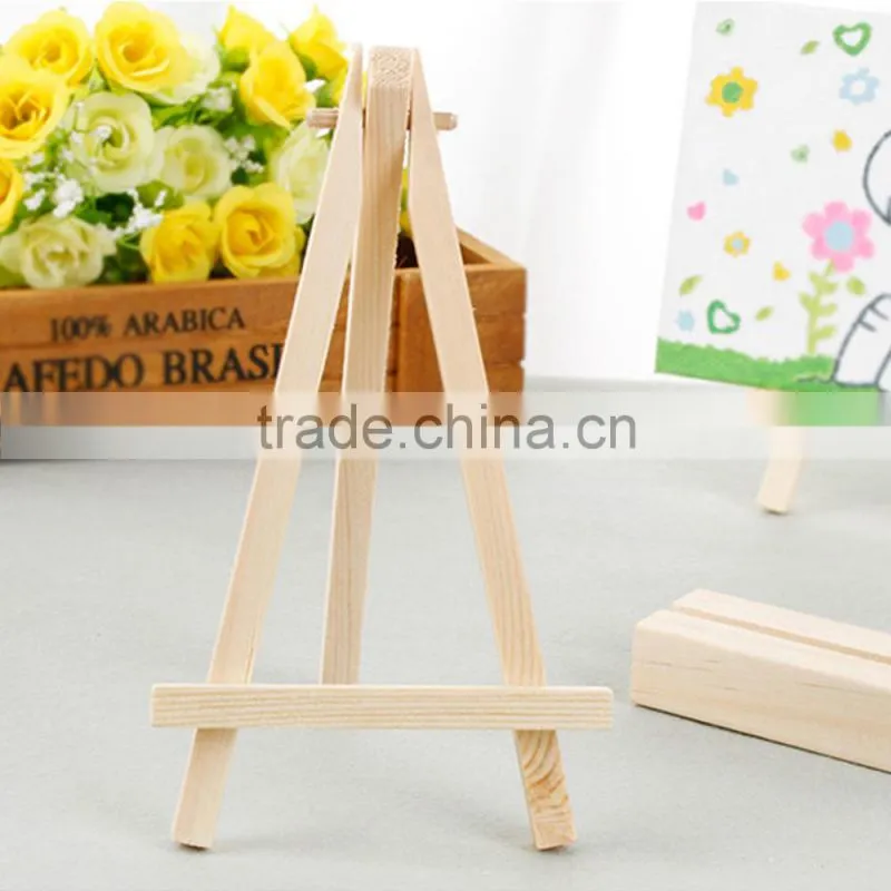 SJZJ001 Pine Wood Triangle phone stand
