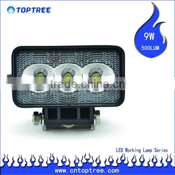 4Inch 9Watt LED Working Lamp Off Road LED Working Lamp for Suv, Truck, Ambulance and Recovery Vehicles
