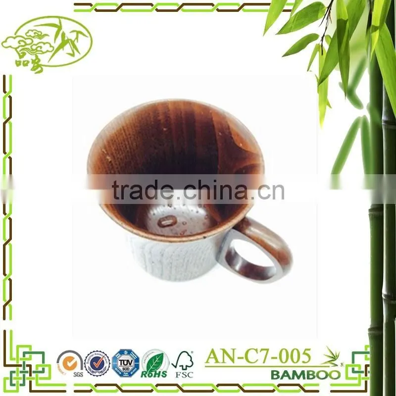 Natural bamboo cup without any treatment/ good for health
