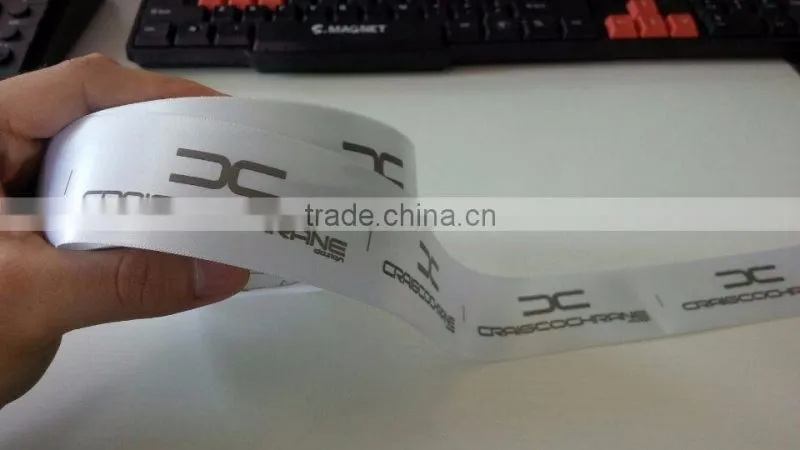 Custom high quality satin ribbon for gift decoration