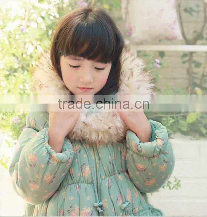 winter cotton fashion baby cute coat,kids garment