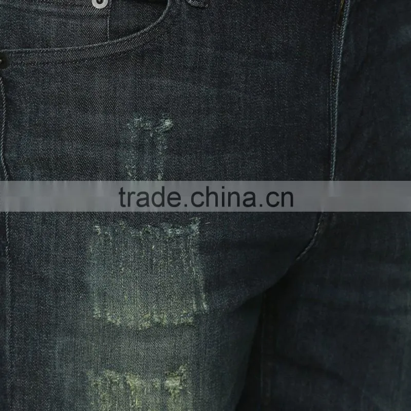 plain ripped jeans denim jeans import high quality