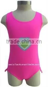 Children Knit Printed Poly/Lycra Swimming Dress