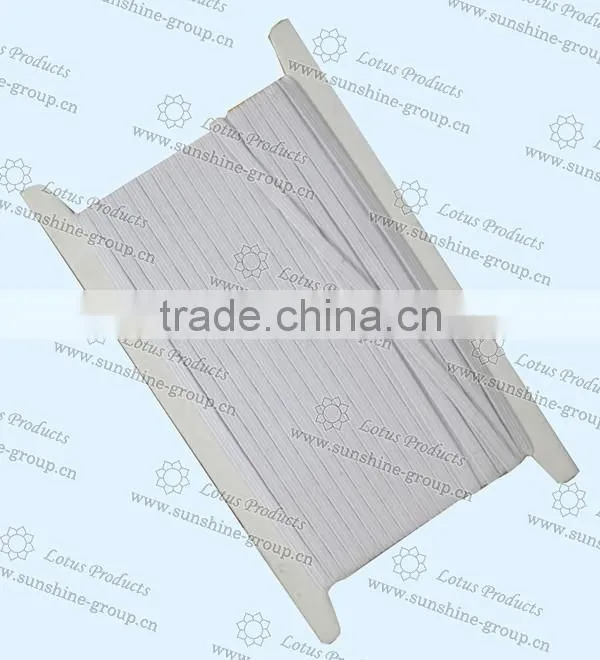 Home Textile Medical Garment Shoes Bags Use and Elastic Feature Elastic Tape Braided Elastic