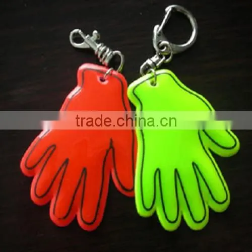 Mini palm reflector keychain