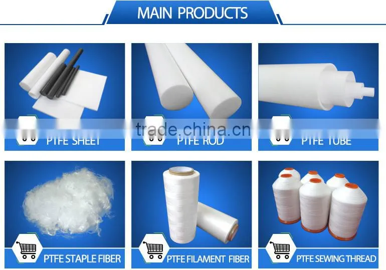 100% virgin white color PTFE film