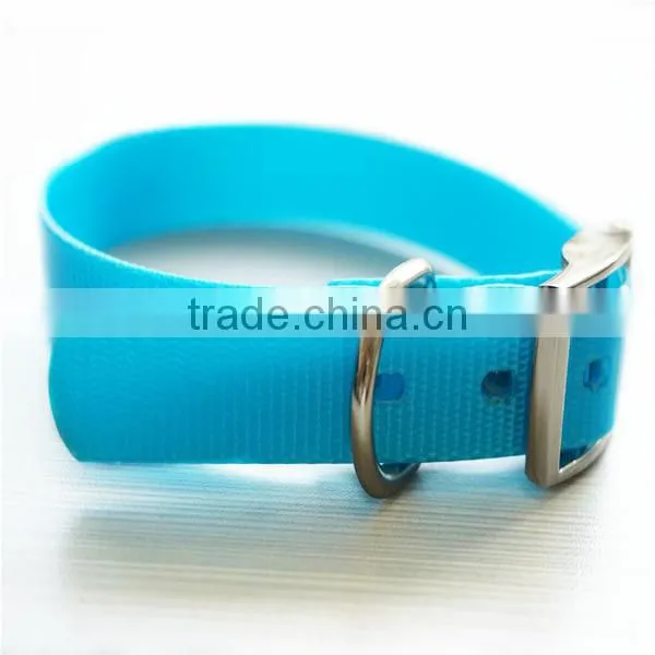 TPU Coated Nylon webbing Dog Collars