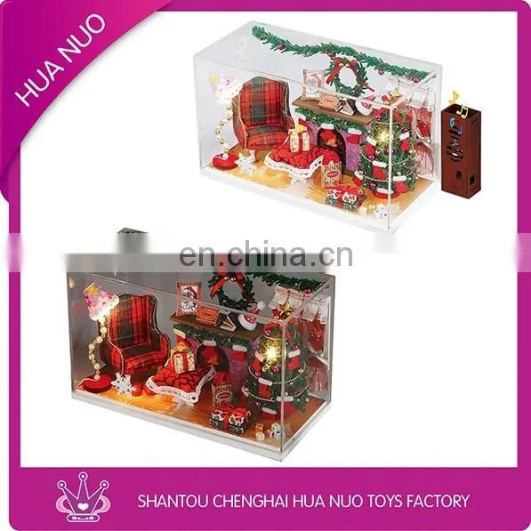 New Christmas DIY building blocks toy