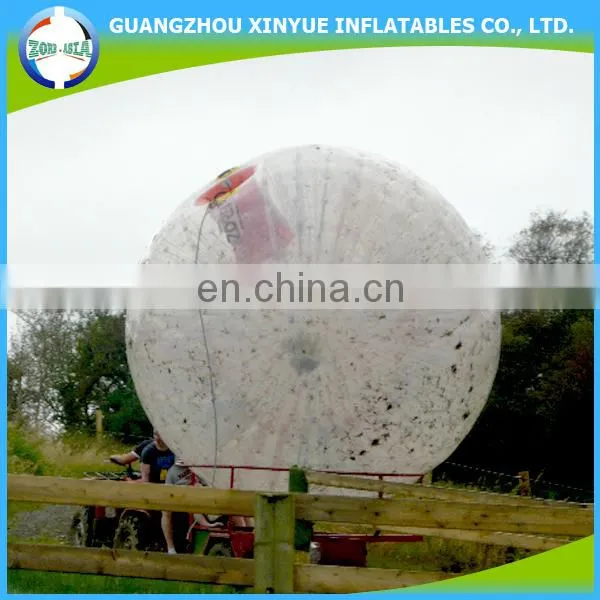 PVC/TPU Inflatable knocker ball,knocker ball for zorbing