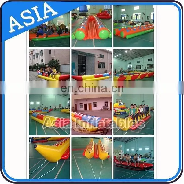 7 Seats Inflatble Water Banana Boat Water Game Inflatable Banana Boat For Sale