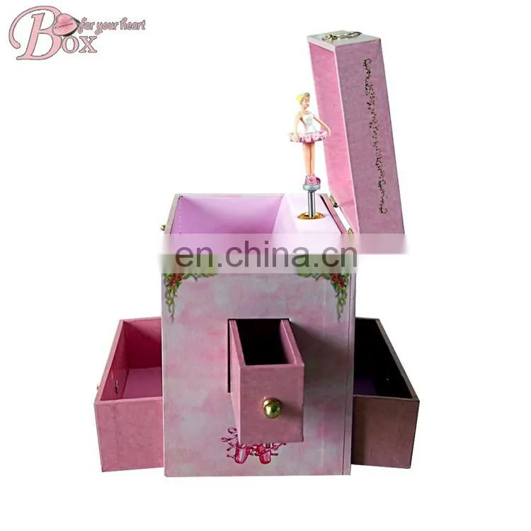 Gift Ballerina Jewelry Music Box for Baby