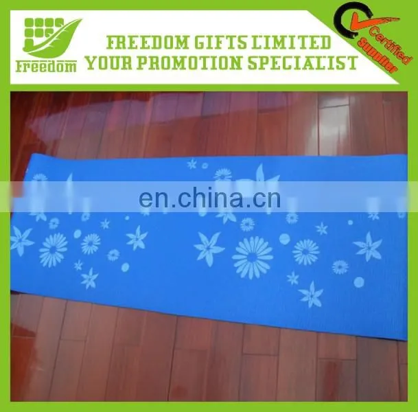 Promotional Logo Printed Rubber Yoga Mat