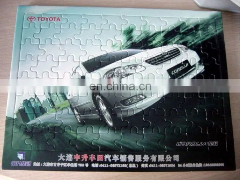 New produdcts manufacturers customization cardboard for jigsaw puzzle